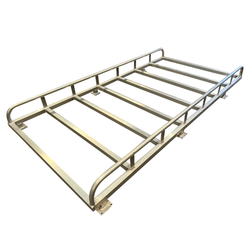 Tradesman Rack for Canopy 2400MM Long 1300MM Wide 100MM Square Base Alloy 