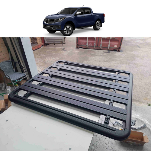 Aluminium Alloy Platform Roof Rack to suit Mazda BT-50 2012 - 2019 Dual Cab BT50