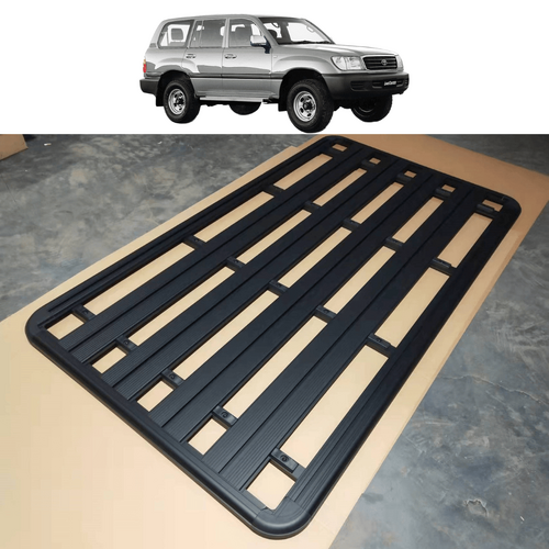 Aluminium Alloy Platform Roof Rack to suit Toyota Landcruiser 100 series 98-07