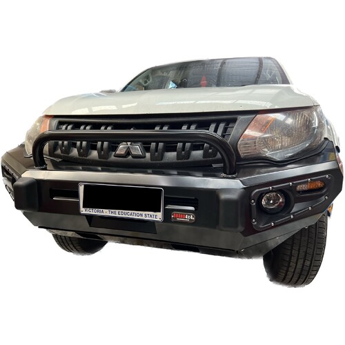 Heavy-Duty Bullbar to suit Mitsubishi Triton MQ 2015 - 2018 Winch Compatible