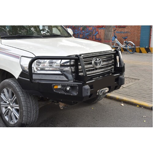 Heavy Duty Steel Bullbar to suit Toyota Landcruiser 200 Series 2016 - 2021