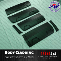 Door Cladding Side Body Moulding Trim to suit Mazda BT-50 2012 - 2019 BT50