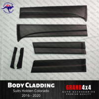 Door Cladding Side Body Moulding Trim to suit Holden Colorado 2016 - 2020