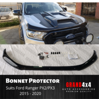 Premium Bonnet Protector Guard for Ford Ranger PX2 PX3 2015 - 2021 Tinted Guard