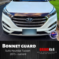 Premium Bonnet Protector Tinted Guard to suit Hyundai Tucson 2015 - 2020