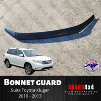 Premium Bonnet Protector Tinted Guard to suit Toyota Kluger 2010 - 2013