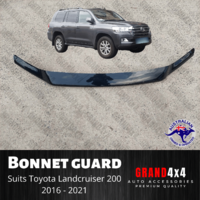 Premium Bonnet Protector Tinted to suit Toyota Landcruiser 200 series 2016-2021