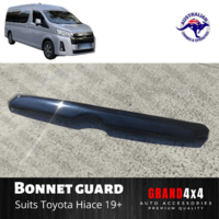 Premium Bonnet Protector Tinted Guard for Toyota Hiace Van 2019 2020 2021 2022