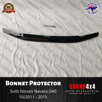 Premium Bonnet Protector for Nissan Navara D40 2011 - 2015 Spanish Version