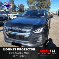 Bonnet Protector Tinted Guard to suit Isuzu Dmax D-Max 2020 - 2023 Dual Cab