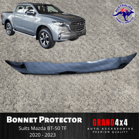 Bonnet Protector Guard Tinted Black to suit Mazda BT-50 2020 2021 2022 2023 BT50