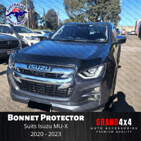 Bonnet Protector Tinted Guard to suit Isuzu MU-X MUX 2020 - 2023 