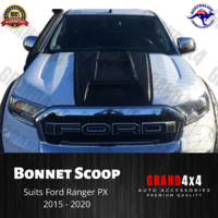 Bonnet Scoop Hood Scoop Matte Black suits Ford Ranger PX 2015-2020