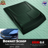 Bonnet Scoop Hood Scoop Matte Black to suit Holden Colorado 2016 - 2020