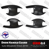 Door Handle Guard Bowl Insert Trim Suits Mitsubishi Triton MR 2019 - 2022
