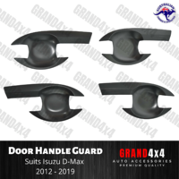 Door Handle Guard Bowl Insert Trim Suits Isuzu D-Max DMax 2012 - 2019
