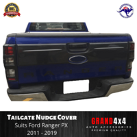 Tailgate Cover Upper Nudge Trim Matte Black for Ford Ranger PX 2011 - 2019