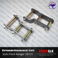 2" Rear Extended Greasable Shackles For Ford Ranger PX 2012 - Onwards