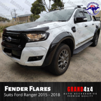Fender Flares Gloss Black for Ford Ranger PX2 2015 2016 2017 2018 Guard Trim