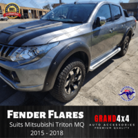 Fender Flares Guard Pocket Style for Mitsubishi Triton MQ 2015 2016 2017 2018