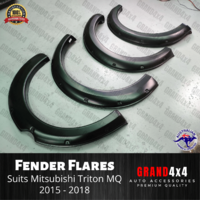 Fender Flares Guard Cover to suit Mitsubishi Triton MQ 2015 - 2018 Wheel Arch