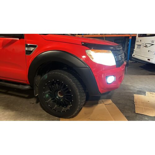 Fender Flares Guard Cover Arch Matte Black to suit Ford Ranger PX1 2011 - 2015