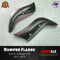 Bumper Fender Flares Pieces to suit Ford Ranger PX2 2015-2018 Guard Cover Arch