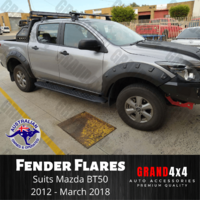 Fender Flares Pocket Style Guard Cover to suit Mazda BT-50 BT50 2011- 03/2018