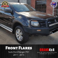 Fender Flares Guard Cover Pocket Style FRONT ONLY for Ford Ranger PX1 2011-2015