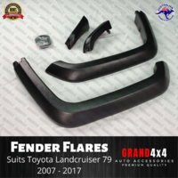 Fender Flares Guard Cover for Toyota Landcruiser 79 series 2007-2017 FRONT ONLY