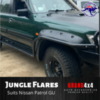 Jungle Fender Flares for Nissan Patrol GU Y61 Front Set Only Guard Cover