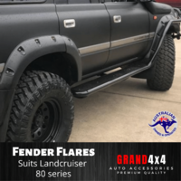 Jungle Gloss Fender Flares for Toyota Landcruiser 80 Series 1990-1998 80MM Wide