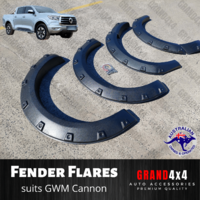 Fender Flares Guard Cover to suit GWM Cannon 2019 - 2022 Great Wall Ute Arch