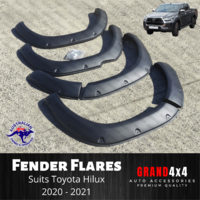 Fender Flares Guard Arch Cover to suit Toyota Hilux 2020 - 2023 Ute 4WD 4x4 