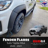 Fender Flares Guard Arch Cover to suit Toyota Hilux 2020 - 2023 Ute 4WD 4x4