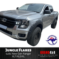 Jungle Fender Flares to suit Ford Ranger XLT/XLS/XL New Gen 2022+ Dual Cab Ute