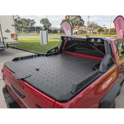 G4 Aluminium Checkerplate Hard Lid to suit Ford Ranger PX1/2/3 Dual Cab