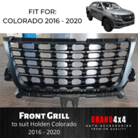 Front Mesh Grill for Holden Colorado / Trailblazer 2016 - 2020 Black Grille