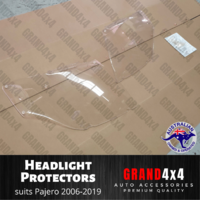 Headlight Headlamp Protectors for Mitsubishi Pajero 2006-2019 NS NT NX NW Lamp 