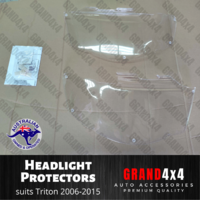 Headlight Headlamp Protectors for Mitsubishi Triton MN/ML 2006 - 2015 Lamp Cover