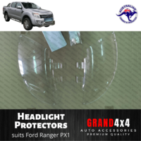 Headlight Protectors for Ford Ranger PX1 2011 -  2015 Clear HeadLamp Cover 