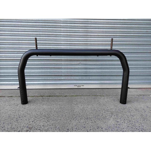 Universal Black Steel Ute Tub Ladder Rack Rollbar Adjustable Width / Height