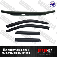 Bonnet Protector Guard+Window Visors Weathershield suit Ford Territory 2004-2011