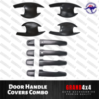 Door Handle Cover + Door Guard Bowl Insert for Mitsubishi Triton MR 2018 - 2022