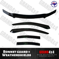 Bonnet Protector Guard + Weathershields for Holden Commodore VZ 2004-2007 Sedan