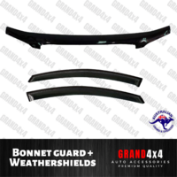 Bonnet Protector + Weathershields Window Visors for Ford Falcon BA BF Ute