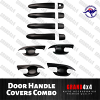Door Handle Cover + Guards Trim Combo to suit Nissan Navara NP300 2015-2019