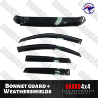 Bonnet Protector Guard + Window Visors suits Mitsubishi ASX XC 2016 - 2019