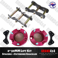 2" LiftKit Strut Spacers Extended Shackles for Isuzu DMAX Holden Colorado 2012+