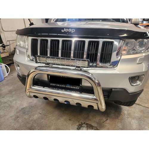 Stainless Steel Nudge Bar to suit Jeep Grand Cherokee 2011 - 2014 Grille Guard